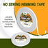 Fabric Tape - Sticky Double-Sided Tape Strong Adhesive Cloth Tape Press-on Tape, No Sewing or Ironing, Gluing, Alterations and Hemming Tape - 1/4i...