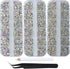 Massive Beads 6500pcs+ Flatback Glass Hotfix Iron On Rhinestones Crystal for DIY Making with 1 Tweezer & 1 Picking Pen for Shoes, Clothes, Face Ar...
