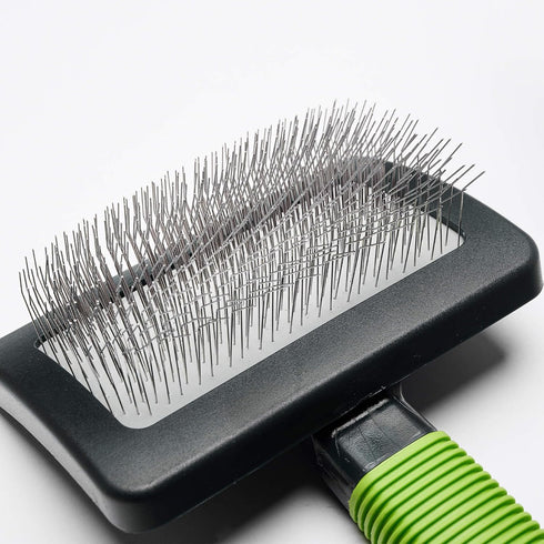 Slicker Brush for Golden Doodle, Dog Hair Brush for Grooming Large Pet Hair, Poodle Labradoodle Bernedoodle Dog Long Pin Slicker Brush (LONG)...