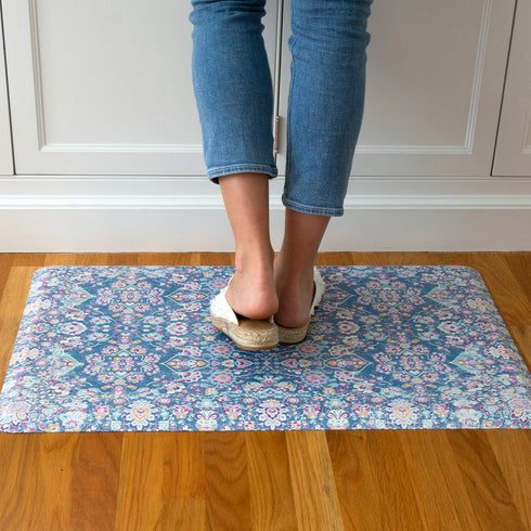 FloorPops Blue Kilim Anti-Fatigue Comfort Mat, FPA3732...