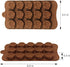 homEdge Truffle Mold, Set of 4 Packs Food Grade Non-Stick Silicone Jelly Chocolate Candy Ice Molds...