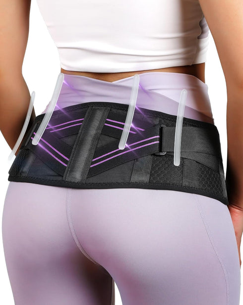 SI Belt for Women with Extra Support Stays, Sacroiliac Belt for SI Joints Pain Relief, Sciatic, Pelvic, Leg, Hip, Lower Back Pain, Hip Compression...