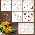 Star Stencils for Wall Painting Moon Twinkle Stars Stencil for Card Making Paint Reusable Star Zodiac Constellation Stencils for Walls Wood Burnin...