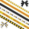 6 PCS Sports Softball Ribbons for Crafting, 3/8" Width Grosgrain Ribbon Sports Roll Ball Ribbon Softball Baseball Craft Ribbons for Sports Party D...