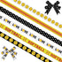 6 PCS Sports Softball Ribbons for Crafting, 3/8" Width Grosgrain Ribbon Sports Roll Ball Ribbon Softball Baseball Craft Ribbons for Sports Party D...