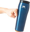 Mighty Mug | The Untippable Mug | Grips When Hit, Lifts for Sips | Insulated Stainless Steel Tumbler | Cupholder Friendly | Gifts for Women Men Al...