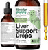 Liver Support for Happy Dogs - Milk Thistle Extract for Liver Detox - Liquid Dog Food Supplements for Liver Support and Cleanse - Milk Thistle Dro...