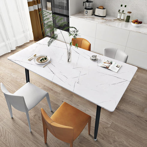 WESTICK Marble Peel and Stick Wallpaper Self Adhesive Waterproof Marble Contact Paper for Countertops Grey White Countertop Contact Paper for Cabi...