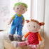 HABA Snug Up Soft Doll Till - 10" Soft Boy Doll with Blonde Hair (Machine Washable)...