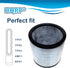 HQRP HEPA Filter compatible with Dyson Pure Cool Link TP02 TP03, Pure Cool TP01 AM11 Tower, Pure Cool Me BP01 Personal Fan, replacement for 968126...
