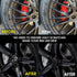 Silver Rim Touch Up Paint, Car Wheel Repair Kit Curb Rash, Quick And Easy Wheel Scratch Repair, Rim Paint For Car Wheel Repair, Universal Color Si...