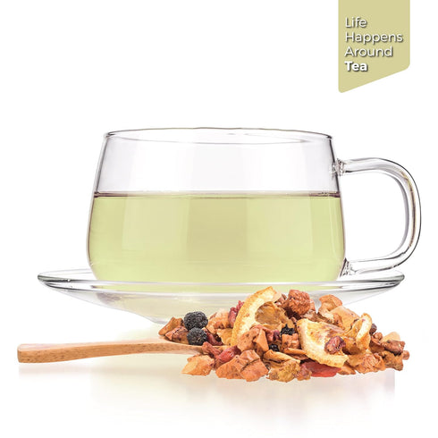 Tealyra - Superfruit Mango - Goji Berries - Pineapple - Pomegranate - Fruity Herbal Loose Leaf Tea - Hot or Iced - Vitamin and Antioxidant Rich - ...