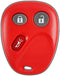 KeylessOption Key Fob for 2002 2003 2004 2005 2006 2007 2008 2009 Chevrolet Chevy Trailblazer GMC Envoy Oldsmobile Bravada Buick Rainier Remote, 4...