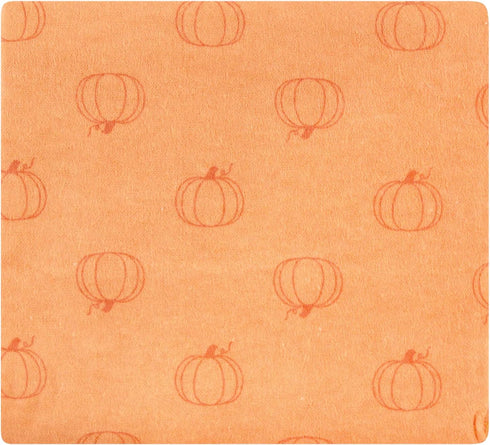 Hudson Baby Unisex Baby Cotton Flannel Receiving Blankets, Pumpkin Spice, One Size...