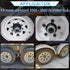2PCS 1.98" Trailer Hub Dsut Cap,Trailer Axle Wheel Bearing Dust Cap Cup Grease Cover with 2 Rubber Plugs,Hub Dust Caps for Most 2000 to 3500 Pound...