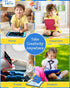 TEKFUN 2 Pack LCD Writing Tablet for Kids, 8.5 Inch Blue+Pink Doodle Board Drawing Board Drawing Tablet with Lanyard, Educational Kids Easter Todd...