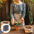 15 Pack Flower Pot Hole Mesh Pad, 11.8 * 7.8 Inch Bonsai Pot Mesh Plant Drainage Mesh Hole Screens Gasket Keep Soil from Flowing Away (Black)...