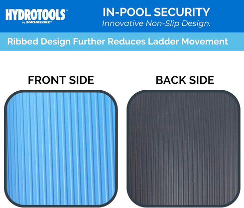 SWIMLINE HYDROTOOLS Protecitve Pool Ladder Mat For Above Ground Pools Stairs, Steps, & Ladders | 9 X 24 INCH | Safety & Stability Swimming Pool Ac...