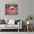 Posterizer 1 pcs- pretty pastel pink flamingo in nature-Art for Animal Lovers-Landscape & Nature Art- Living Room Bedroom Decor- unframed wall art...