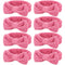 Ondder 8 Pcs Spa Headband Makeup Headband Fuzzy Skincare Headbands Terry Cloth Face Wash Headband Head Band for Skin Care Make Up Headbands for Wo...