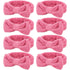 Ondder 8 Pcs Spa Headband Makeup Headband Fuzzy Skincare Headbands Terry Cloth Face Wash Headband Head Band for Skin Care Make Up Headbands for Wo...