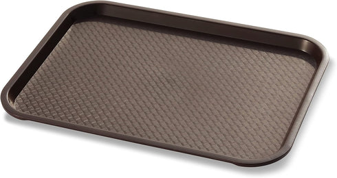 New Star Foodservice Fast Food Tray, Set of 12 (Brown, 12 by 16-Inch)...