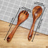 KALINCO Wooden Acacia Salad Servers with Salad Spoon and Fork Set Cooking Utensils for Kitchen (Natural Handmade Cookware) (salad servers)...