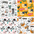 48 Sheets 24 Designs Scrapbook Paper Pad, 6"×6" Single-Sided Decopodge Craft Paper,Cardstock Paper,Scrapbooking DIY Decorative Background Cardmaki...