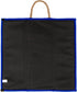 SmartyKat Clever Claws Carpet & Burlap Hanging Cat Scratch Mat - Brown/Gray with Blue Trim, One Size...