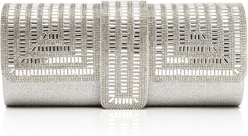 Labair Evening Bag and Clutches for Women Crystal Bag Sparkly Clutch Purse with Rhinestones Wedding Party formal Handbag....