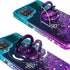 Silverback for Galaxy A12 Case with Ring Kickstand, Women Girls Bling Holographic Sparkle Glitter Cute Cover, Diamond Ring Protective Phone Case f...