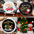 3 Sets Christmas Embroidery Starter Kit with Pattern for Beginners, Embroidery Kits with Christmas Pattern, Cross Stitch Set with Plastic Embroide...
