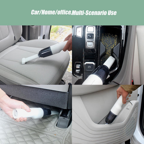 Handheld Vacuum Cordless, Mini Car Vacuum Cleaner High Power, Hand Held Vacuum USB Rechargeable, Keyboard Wireless Handheld Vacuum for Car Home Of...