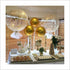 36 Inch Jumbo Confetti Balloons, Giant Latex Balloon with Gold Confetti (Premium Helium Quality) Pkg/6 Latex glitter balloons for Party/Birthdays/...