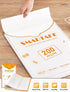 SMARTAKE 200 Pcs Parchment Paper Baking Sheets, 12x16 Inch Non-Stick Precut Baking Parchment, Suitable for Baking Grilling Air Fryer Steaming Brea...