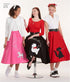 Simplicity 8775 Women's 1950's Vintage Rockabilly Poodle Skirt Sewing Pattern, Sizes 6-12...