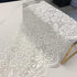 Lace Realm 7 Inches Wide Lace White Stretchy Trim Elastic Fabric for Garment & DIY Craft Supply- 5 Yard (7019 White)...