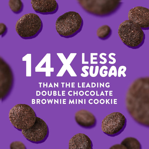 HighKey Low Carb Keto Brownie Bites - Keto Snack Low Carb Snack Sugar Free Chocolate Protein Cookies Sugar Free Snacks Gluten Free Snack Keto Frie...