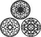 SMARTAKE 3 Set Silicone Trivet Mats, Multi-Use Carved Trivet Mat, Insulated Non-Slip Durable Kitchen Mats, Flexible Modern Kitchen Table Mat, for ...