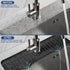 BFONS XL Silicone Faucet Handle Drip Catcher Tray, 18.1in x 5.7in x 0.79in, Black...