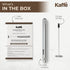 Kaffe Mini Milk Frother (10,500 RPM) - New Upgraded Motor - 2xAAA Batteries Required - Milk Frother Handheld for Coffee - Milk Frothing Wand for E...