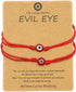 Adjustable Red Black String Blue Evil Eye Bracelets for Women Men Handmade Charm Lucky Bracelets...