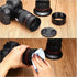 PATIKIL 58mm Lens Cap, 5 Pack Sides Pinch Snap Camera Lens Cover for Front Lens with Cloth, Suitable for 58mm Thread Universal DSLR Lenses for Nik...