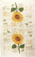 American Linen Sunflower Decor Set Oven Mitts and Pot Holders - Kitchen Towels and Dish Cloths Sets - Oven Mitts - Tea Towels - Dish Cloths Set...