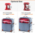 BAGSPRITE Stand Mixer Cover with Appliance Sliders Base Compatible with KitchenAid Mixer-Storage Bag for 4.5/5 Quart with Pockets for Kitchen Aid ...