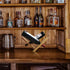 Wine Bottle Holder, Personalized Single Wine Bottle Holder Stand Display Table Top Wine Rack Bamboo Self Balancing Countertop Wine Holders Organiz...