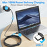 USB C-C Video Cable 10ft, 4K USB Type-C Monitor Cable Support 100W Fast Charge and 10Gbps Data Syncing, Black...