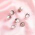 6 Pcs Mini No Sew Pearl Buttons Anti Exposure Fixed Brooches Cover up Buttons Detachable Reusable Multi-purpose for Clothes(White,10mm)...