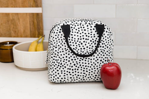 Steel Mill & Co Insulated Lunch Tote Bag for Women, Large Capacity Cooler Lunch Box, Cute Lunch Bag for Adults, Mini Cooler with Zipper Closure, P...
