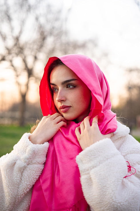 Achillea Large Soft Silky Pashmina Shawl Wrap Scarf in Solid Colors...